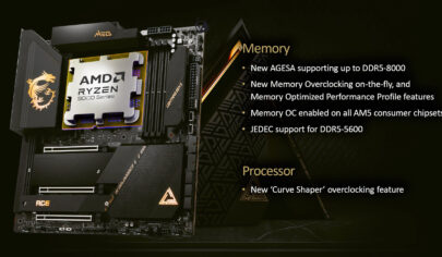 مادربردهای MSI به جدیدترین ویژگی‌های اورکلاک و پشتیبانی حافظه پردازنده های AMD Ryzen 9000 مجهز میشوند