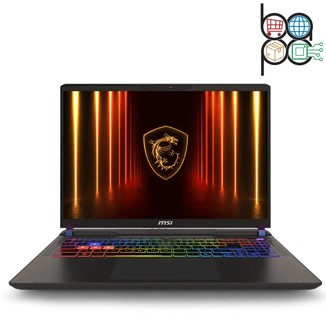 Vector 16 HX AI A2XW 11 لپ تاپ گیمینگ MSI Vector 16 HX AI A2XWHG CORE Ultra 9 275HX | 32GB DDR5 | 1TB SSD | RTX 5070 Ti 12GB | QHD 240Hz