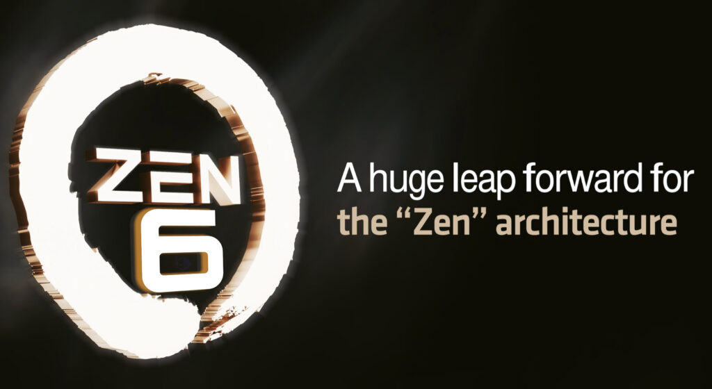 پردازنده‌های AMD Zen 6 تا ۲۴ درصد عملکرد بهتری در هر کلاک نسبت به Zen 5 نشان می‌دهند.